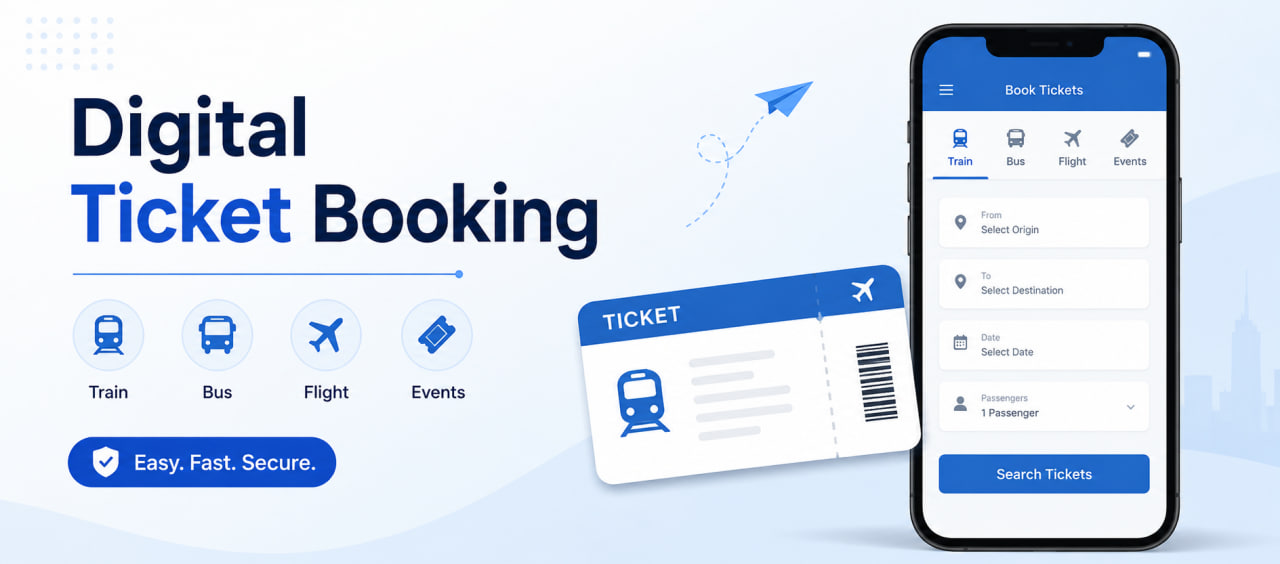 Digital Ticket Booking